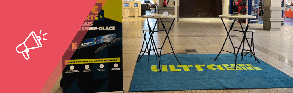 dalles moquette personnalisees