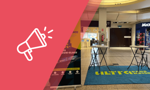 Tapis personnalisé pour la communication